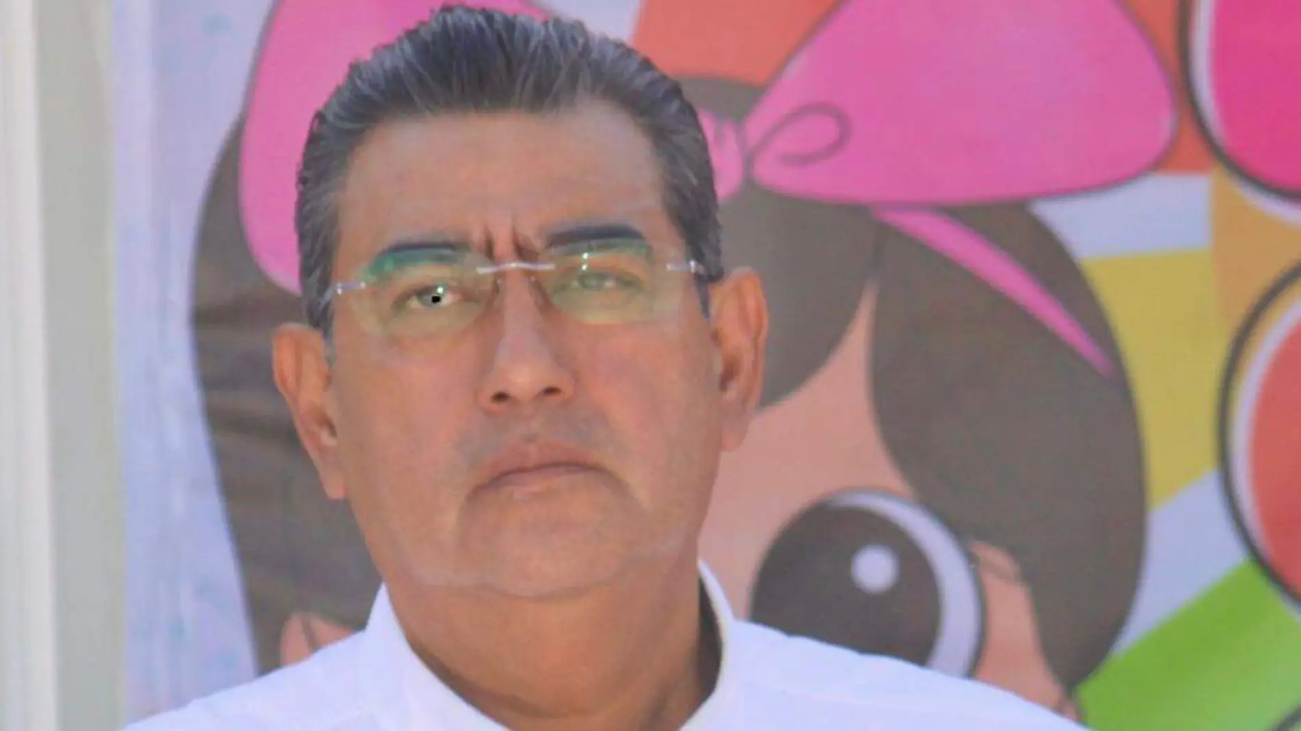 El gobernador de Puebla, Sergio Salomón Céspedes Peregrina